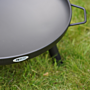 HEAT Fire Bowl Classic Ø 60 cm Feet & Handle Black