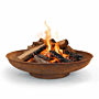 HEAT Fire bowl Classic Ø 60 cm Rust