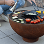 HEAT Gystad Fire Pit with Plancha Ø60 cm