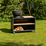 HEAT Trolle Outdoor Kitchen Black