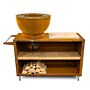 HEAT Trolle Outdoor Kitchen Rust