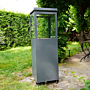 HEAT Outdoor Living Utevarme Terrace Fireplace Anthracite