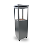 HEAT Outdoor Living Utevarme Terrace Fireplace Anthracite