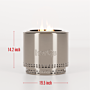 HerQs Smokeless Fire Pit Blaze