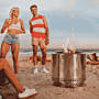 HerQs Smokeless Fire Pit Blaze