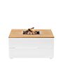 Cosi Fire Table Cosipure 100 White/Teak