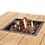 Cosi Fire Table Cosipure 120 Black/Teak