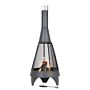 La Hacienda Colorado Mesh Fireplace 125