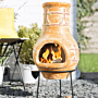 La Hacienda Companero Mexican fireplace