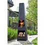 La Hacienda Patio Fireplace Skyline