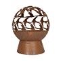 La Hacienda Swallows Globe Rust Firepit