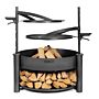CookKing Multi-functional Firebowl Montana X with Grill Grid 60 cm