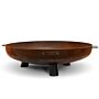 MOODZ Fire bowl Feet & Handle CortenSteel