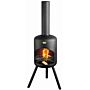 BonFeu BonSelo Black Fireplace