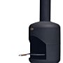 BonFeu BonSelo Black Fireplace
