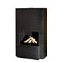 GardenMaxX Pinacate Black Fireplace