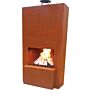 GardenMaxX Pinacate Corten Fireplace