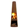 GardenMaxX Rengo XL Corten Fireplace