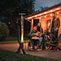 Green Flame Rocket Heater Pellet Fireplace