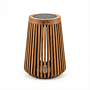 ZOLUNA solar floor lamp Lon L teak