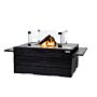 Happy Cocooning Side Table Teak Black