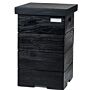 Happy C. Enclosure Teak Black/Black