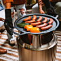 Solo Stove Adapter + Grill for Fire Pit Ranger