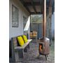 Stokem Black RVS Fireplace