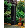 GardenMaxX Amayo Black Fireplace