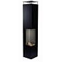 GardenMaxX Tacora XL Black Fireplace