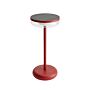 ZOLUNA solar table lamp Bobbie evening red