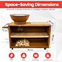 HEAT Trolle Outdoor Kitchen Rust