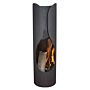 GardenMaxX Masaya Black Fireplace
