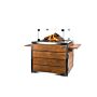 Happy Cocooning fire table square (black)-Lounge &amp; Dining