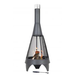 Colorado Mesh XL Terrace Fireplace | Firepit-online.com