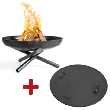 CookKing Fire Bowl Indiana Ø70 cm + Lid with Edge