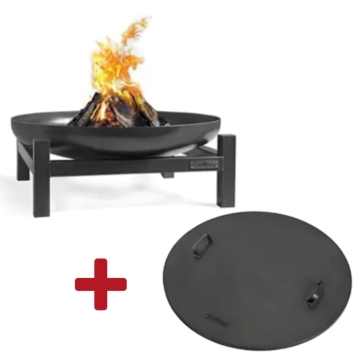 CookKing Fire Bowl Panama Ø70 cm + Lid with Edge