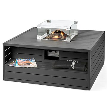 Happy Cocooning Firetable Aluminium
