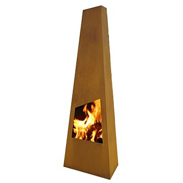 Gardenmaxx Chingo Corten Terrace Fireplace