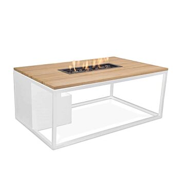 Cosi Vuurtafel Cosiloft 120 Wit/Teak