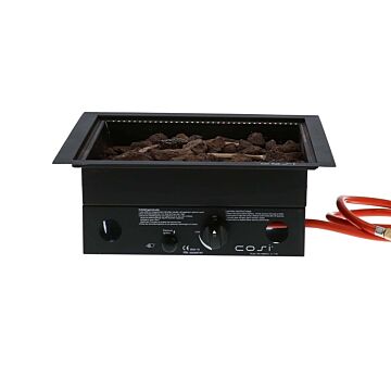 Cosi Fires built-in-burner Cosiburner square Black