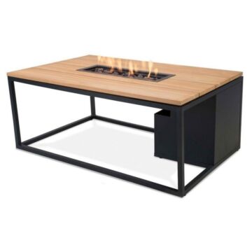 Cosi Firetable Cosiloft 120 Black/Teak Cosi Firetable Cosiloft 120 Black/Teak