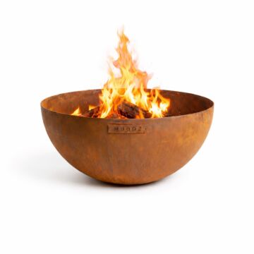MOODZ Dome fire pit, rusted
