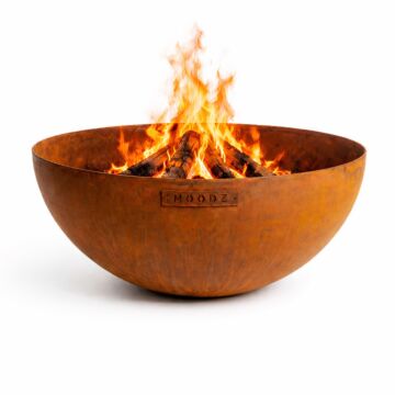 MOODZ Dome fire pit, rusted
