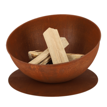 Esschert Fire Bowl Tilted Rust