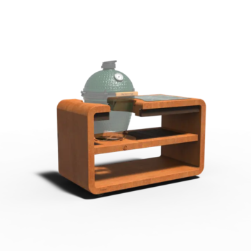 FORNO kamado station corten steel