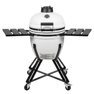 HEAT Premium kamado barbecue Fyregg 18 white