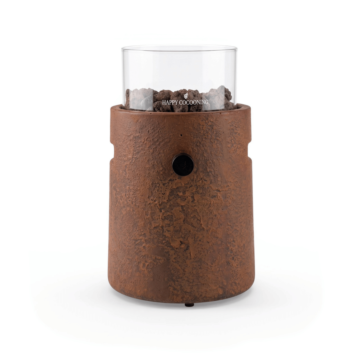Happy Cocooning table burner Lumi Cone Brown