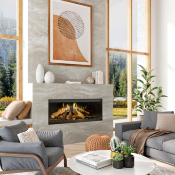 Kalfire E-one 130F Electric Atmosphere Fireplace Atmosphere image
