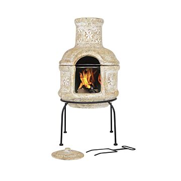 Patio fire place La Hacienda Star Flower Grill S